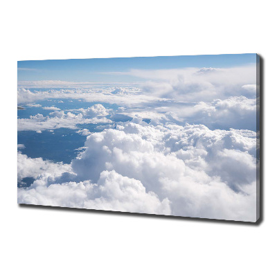 Foto quadro su tela Vista dall'aereo