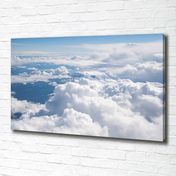 Foto quadro su tela Vista dall'aereo