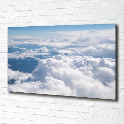 Foto quadro su tela Vista dall'aereo