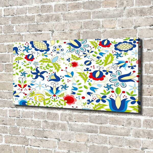 Quadro stampa su tela Modello etnico