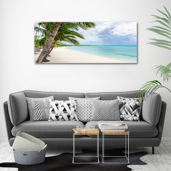 Quadro su tela Spiaggia tropicale