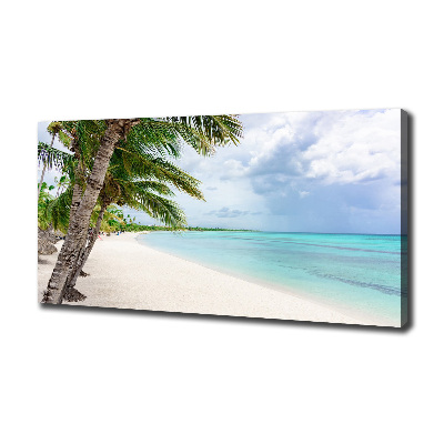 Quadro su tela Spiaggia tropicale