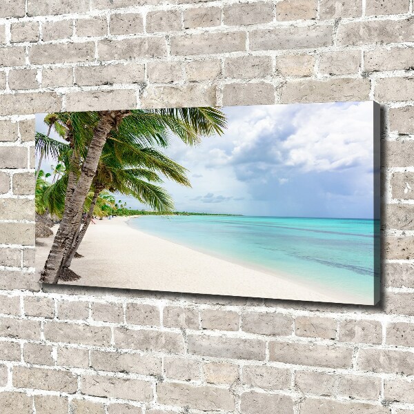 Quadro su tela Spiaggia tropicale