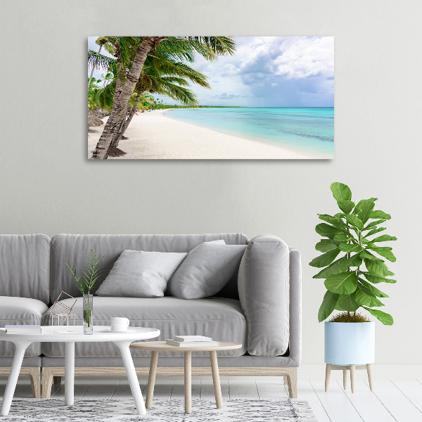 Quadro su tela Spiaggia tropicale