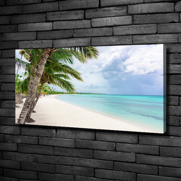 Quadro su tela Spiaggia tropicale