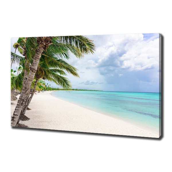 Quadro su tela Spiaggia tropicale