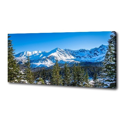 Quadro stampa su tela Panorama dei Monti Tatra