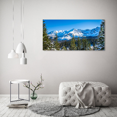 Quadro stampa su tela Panorama dei Monti Tatra