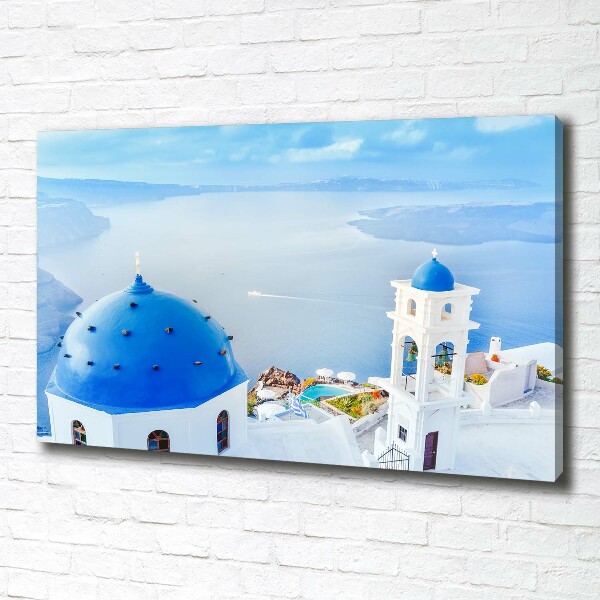 Foto quadro su tela Santorini, Grecia