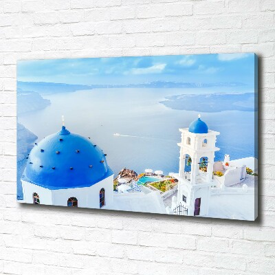 Foto quadro su tela Santorini, Grecia