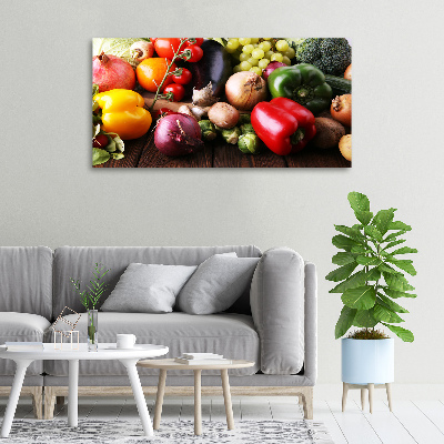Quadro su tela Verdura e frutta