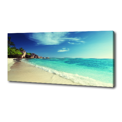 Foto quadro su tela Spiaggia delle Seychelles