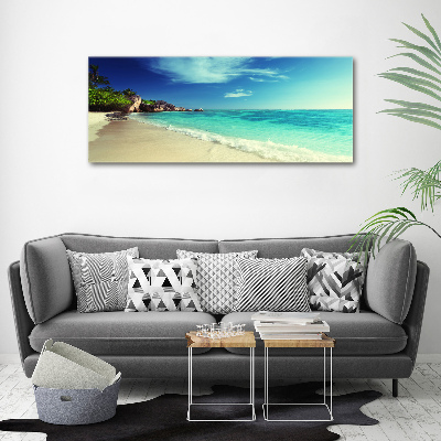 Foto quadro su tela Spiaggia delle Seychelles