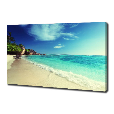 Foto quadro su tela Spiaggia delle Seychelles