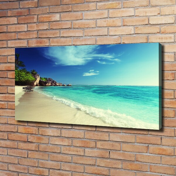 Foto quadro su tela Spiaggia delle Seychelles