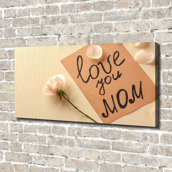 Foto quadro su tela Festa della mamma