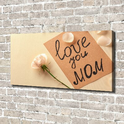 Foto quadro su tela Festa della mamma