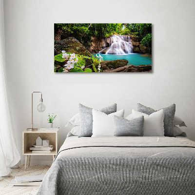 Quadro su tela Cascata in Thailandia