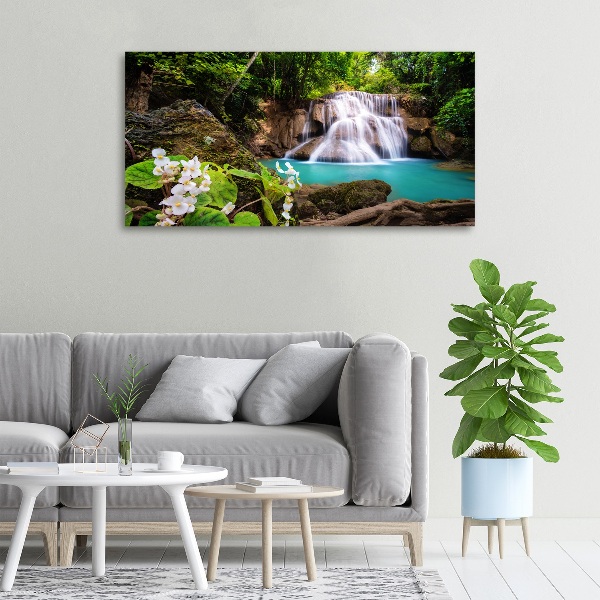 Quadro su tela Cascata in Thailandia