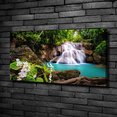 Quadro su tela Cascata in Thailandia