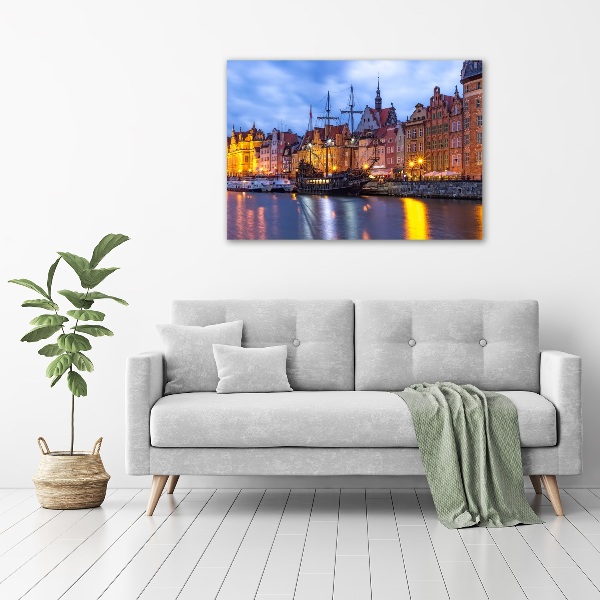Foto quadro su tela Danzica, Polonia