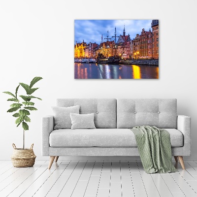 Foto quadro su tela Danzica, Polonia