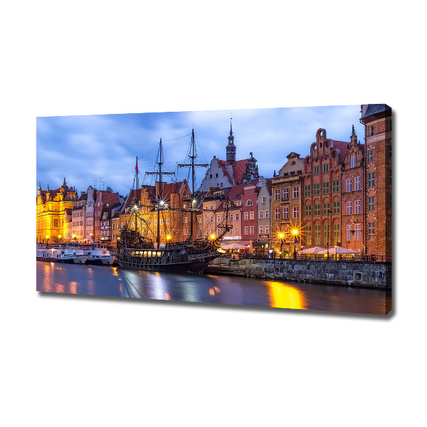 Foto quadro su tela Danzica, Polonia