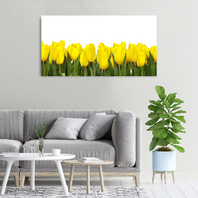 Quadro su tela Minticolo giallo