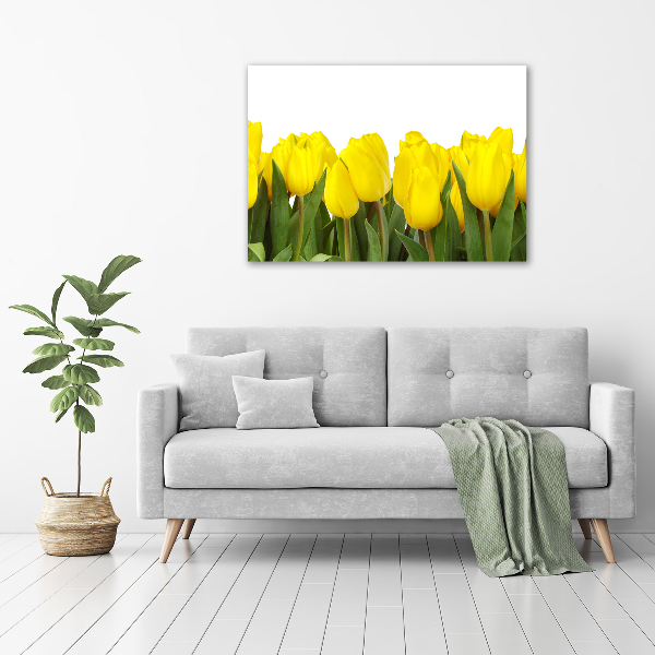Quadro su tela Minticolo giallo