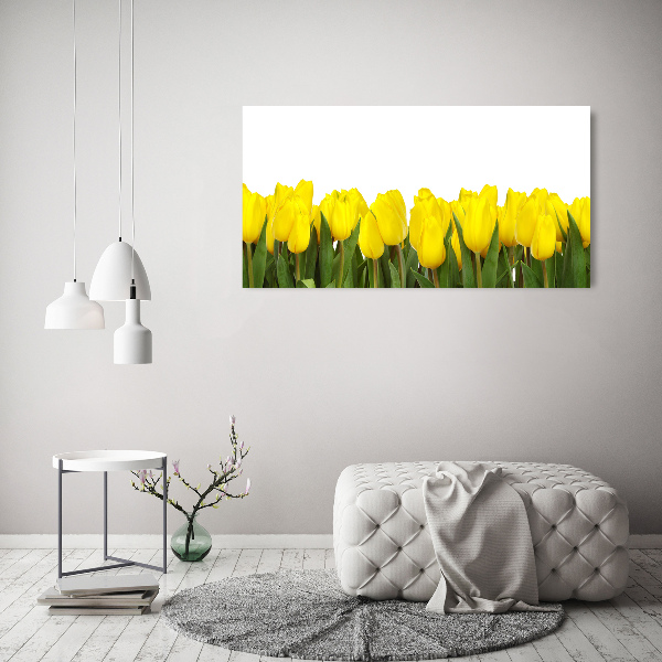 Quadro su tela Minticolo giallo
