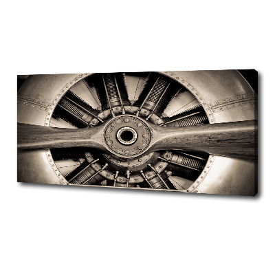 Quadro stampa su tela Motore aeronautico