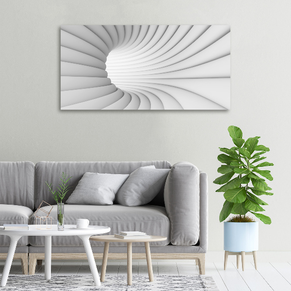 Foto quadro su tela Tunnel astratto