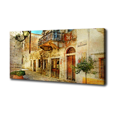 Quadro stampa su tela Le strade in Grecia