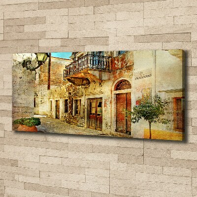 Quadro stampa su tela Le strade in Grecia