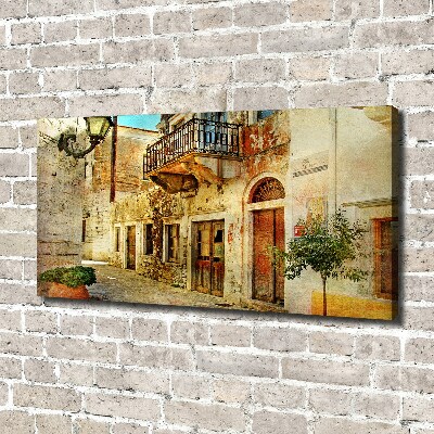 Quadro stampa su tela Le strade in Grecia