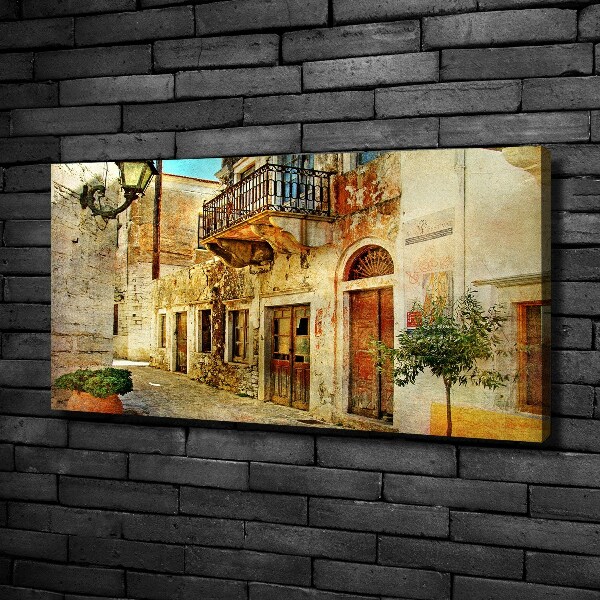 Quadro stampa su tela Le strade in Grecia