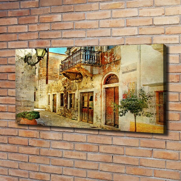 Quadro stampa su tela Le strade in Grecia