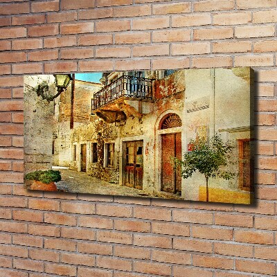 Quadro stampa su tela Le strade in Grecia