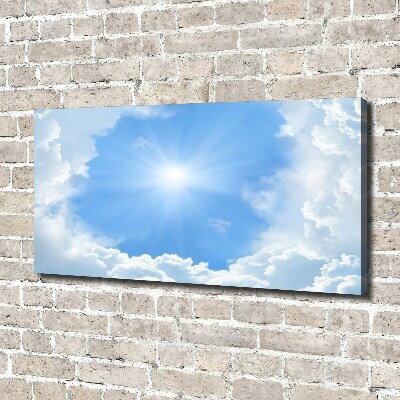 Foto quadro su tela Nuvole nel cielo
