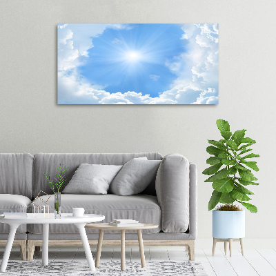 Foto quadro su tela Nuvole nel cielo