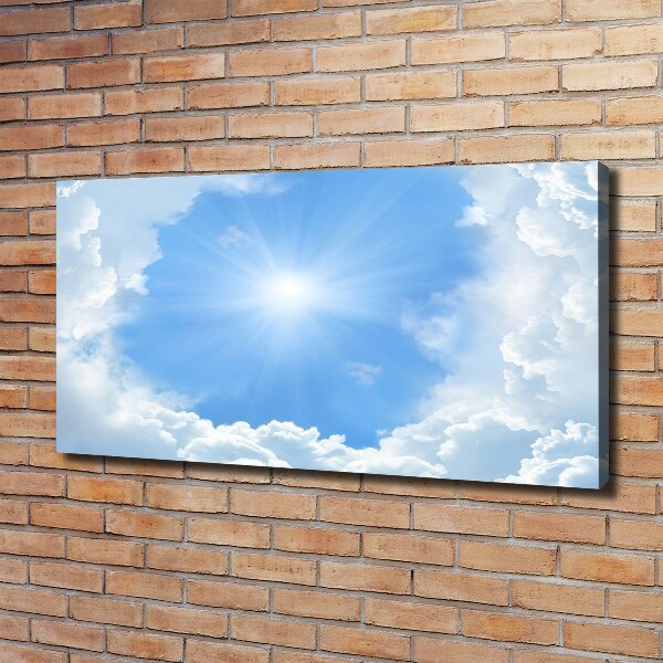 Foto quadro su tela Nuvole nel cielo