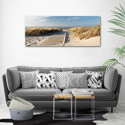 Foto quadro su tela Sentiero della spiaggia