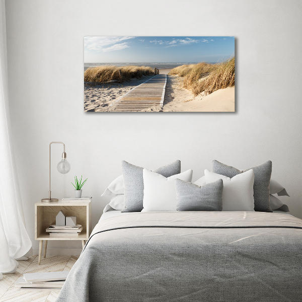 Foto quadro su tela Sentiero della spiaggia