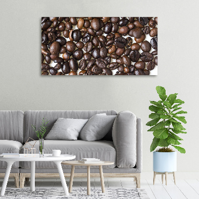 Foto quadro su tela Chicchi di caffè