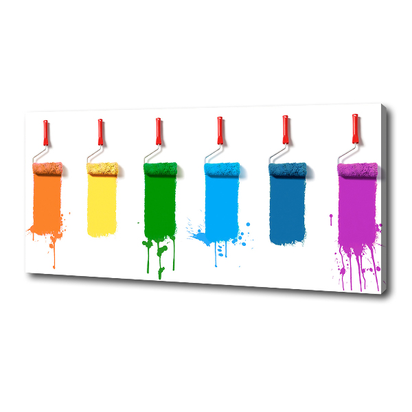 Foto quadro su tela Rulli da pittura