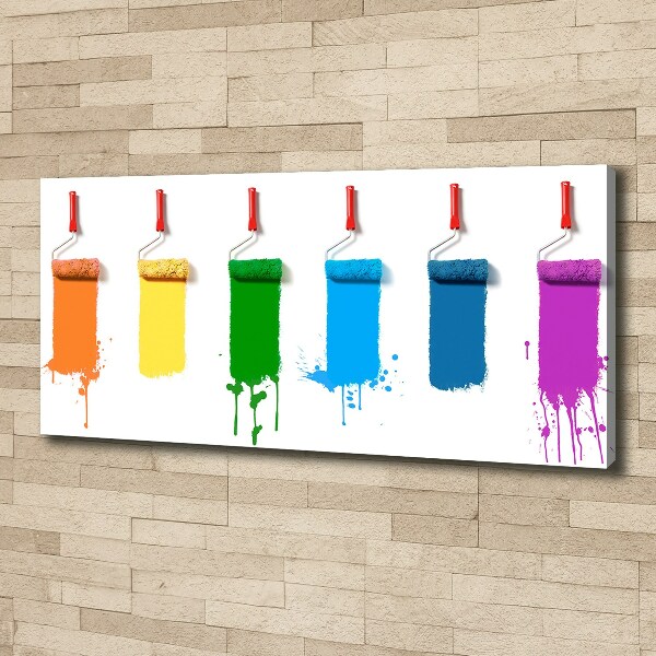 Foto quadro su tela Rulli da pittura