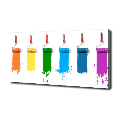 Foto quadro su tela Rulli da pittura