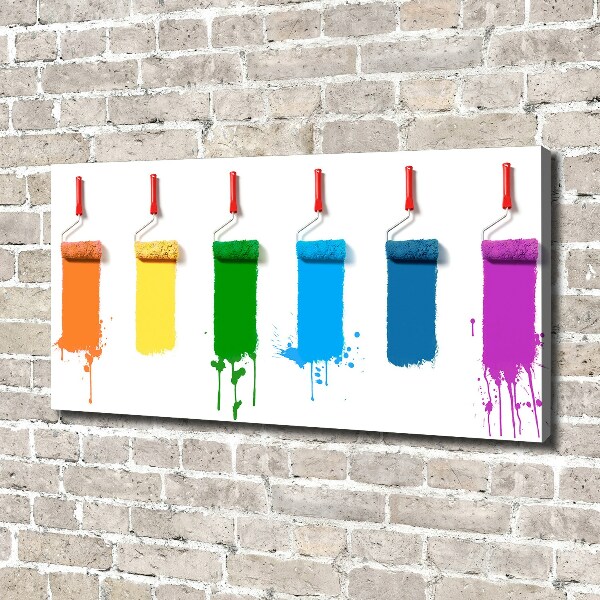 Foto quadro su tela Rulli da pittura