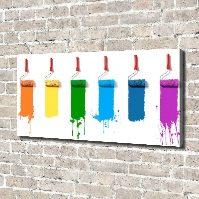 Foto quadro su tela Rulli da pittura