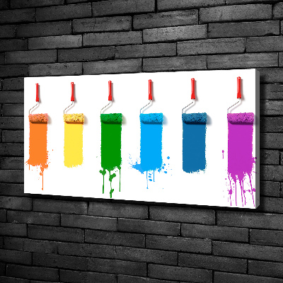 Foto quadro su tela Rulli da pittura